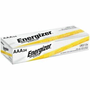 ENERGIZER INDUSTRIAL ALKALINE BATTERIES AAA 48 PACK 12/2035 BRAND NEW